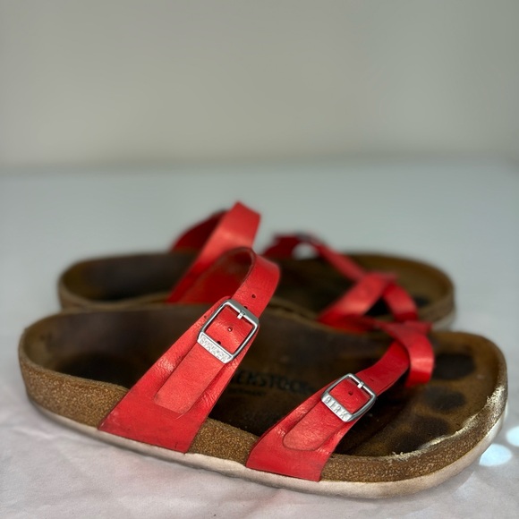 Birkenstock Mayari Graceful Hibiscus Regular Width - Picture 2 of 7